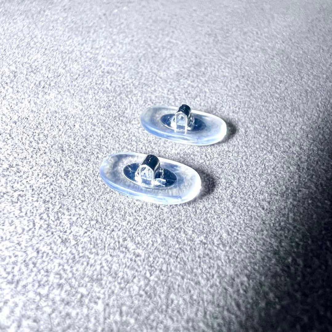 【正規品】新品　Cartier カルティエメガネ用ノーズパッドsサイズ　シルバー