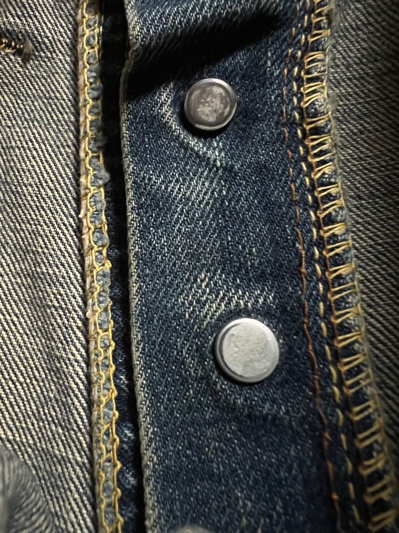 60s levi's 501 BIGE ゴールデンサイズ　W91cm×L74