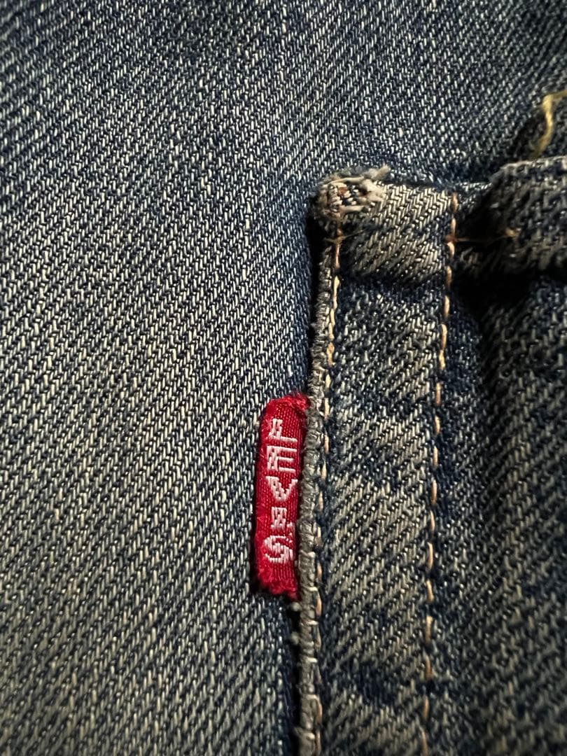 60s levi's 501 BIGE ゴールデンサイズ　W91cm×L74