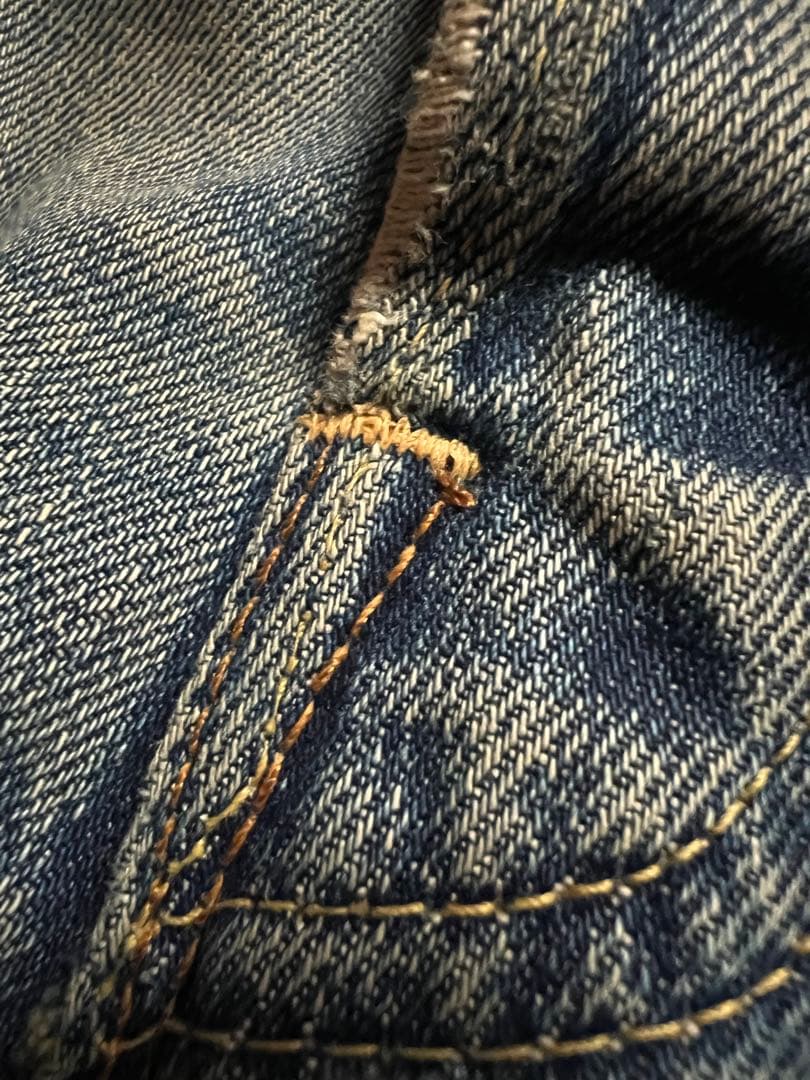 60s levi's 501 BIGE ゴールデンサイズ　W91cm×L74