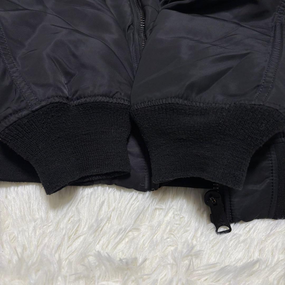 愛 奏 　　　　　　　　　　　　MA-1 フライトジャケット ブラック　M