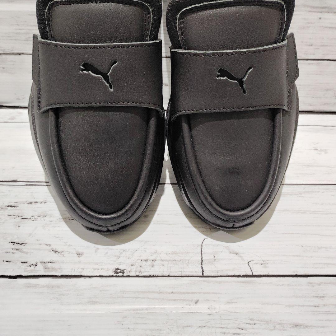 極美品✨PUMA LOAFYR WNS プーマ　ローファー　ブラック 24cm