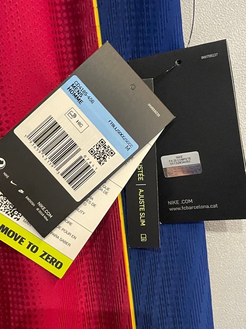 【タグ付き正規品】オーセンティック バルセロナ20-21 メッシ 10最終モデル