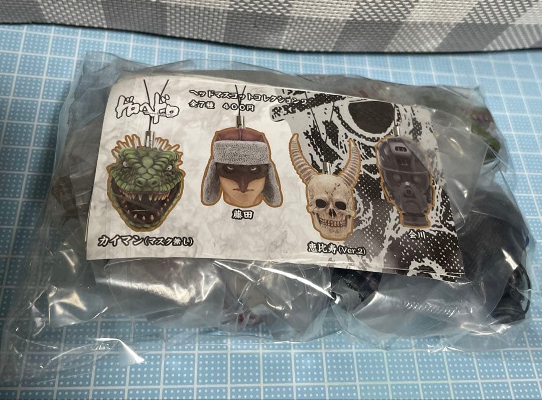 ドロヘドロ ヘッド マスコット フィギュア ストラップ 7種 コンプ メルカリ便