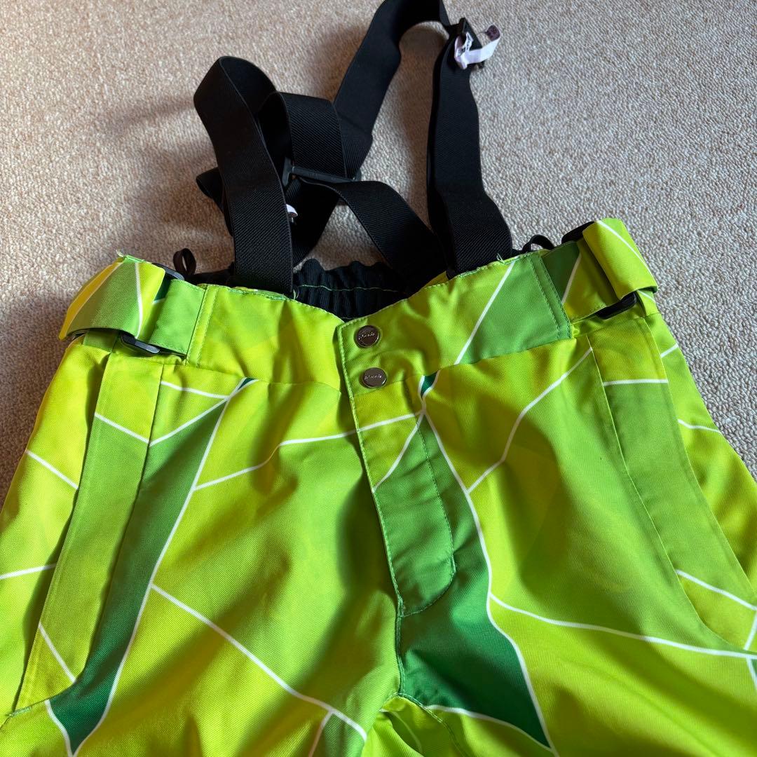 phenix 】蛍光グリーン スキーウェア 上下セット サイズS ユニセックス