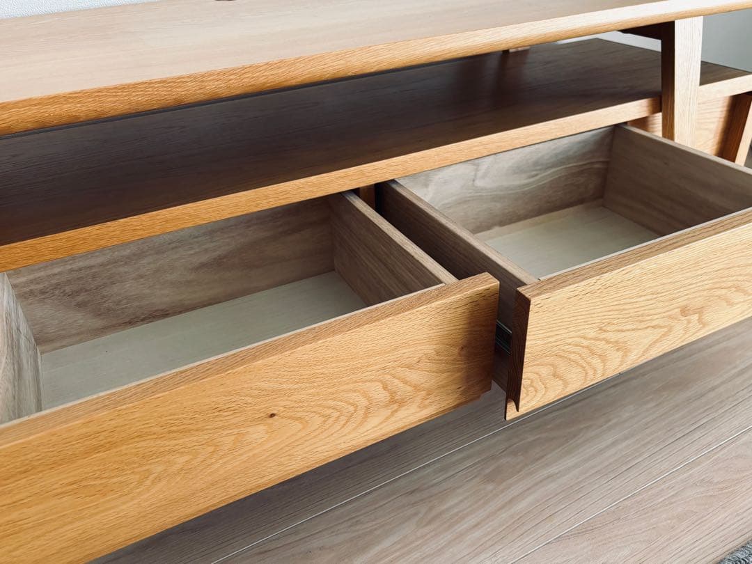 MUKU工房 ナラ材 テレビボード