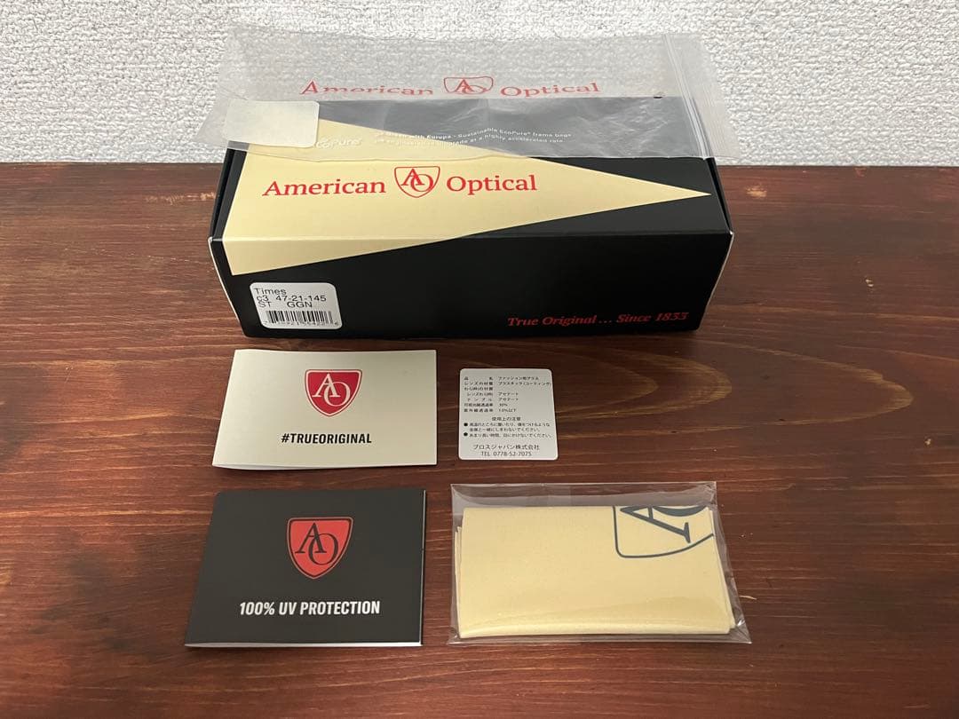AMERICAN OPTICAL TIMES （black crystal）