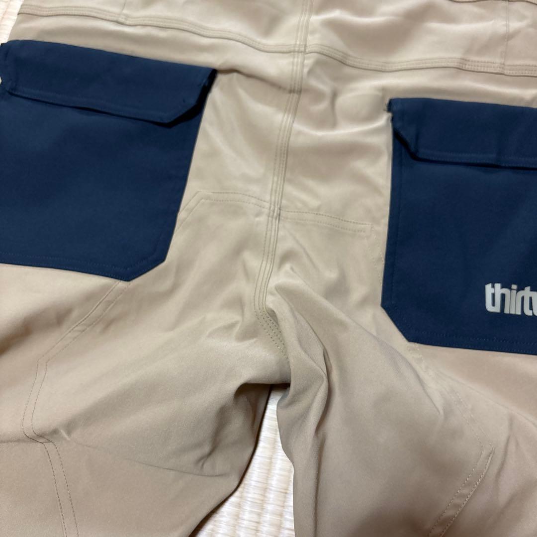 thirtytwo ビブパンツ XLサイズ 美品