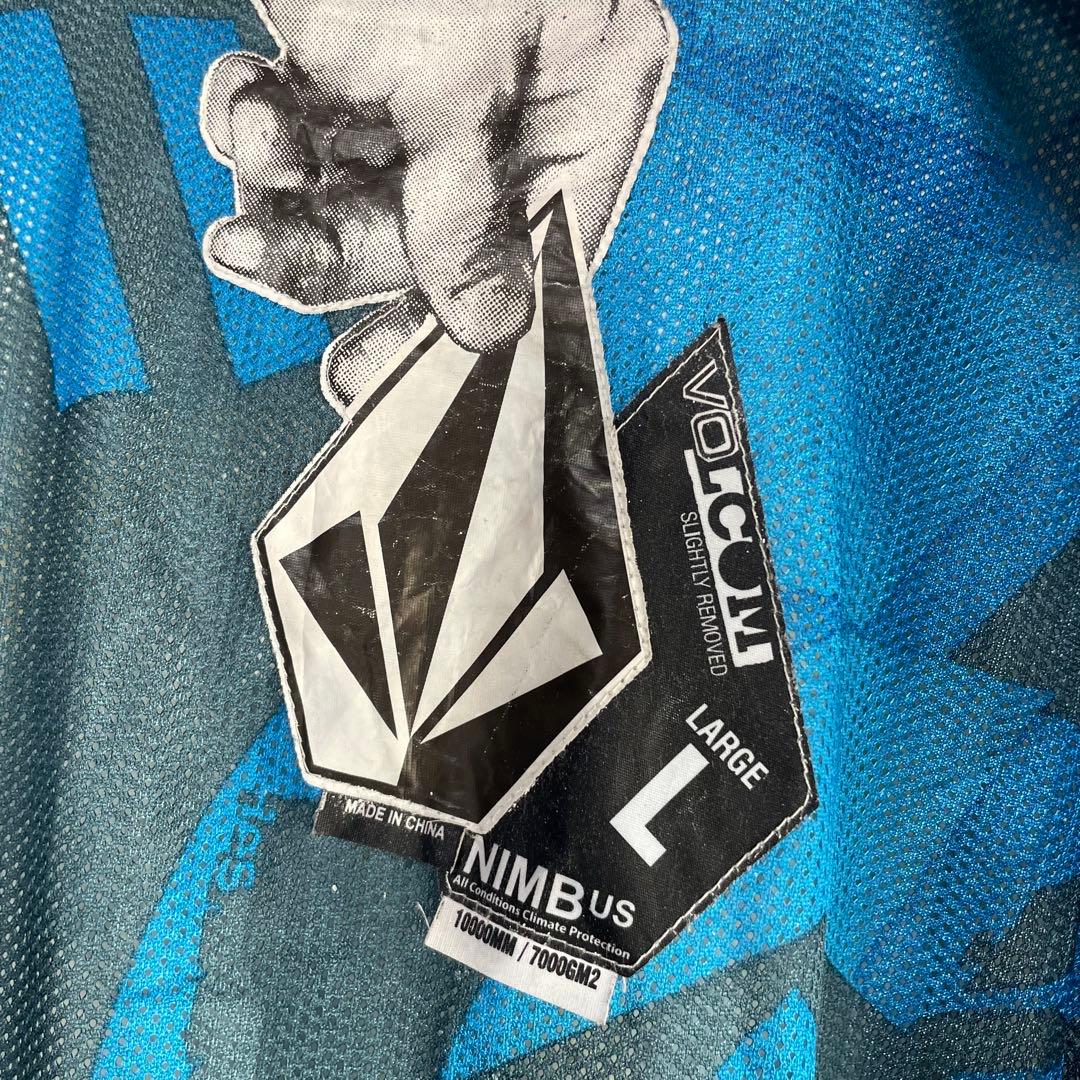 【入手困難】ボルコム スノー ウェア ジャケット プリント総柄 メンズ 和柄 L