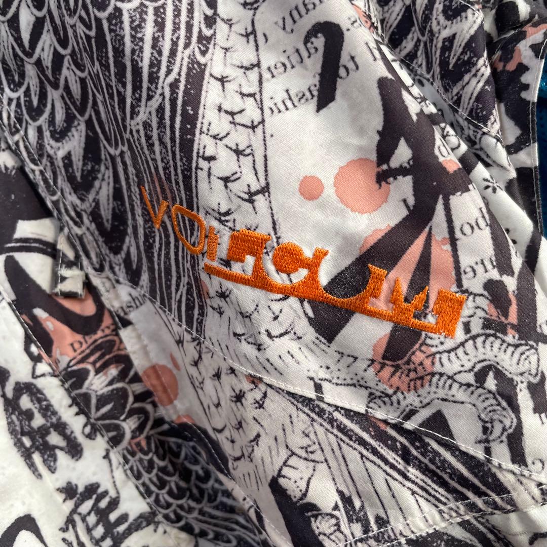 【入手困難】ボルコム スノー ウェア ジャケット プリント総柄 メンズ 和柄 L