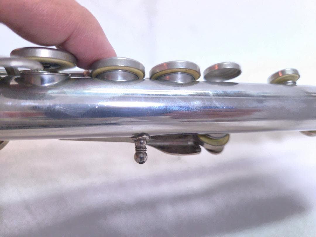 YAMAHA YFL-23 フルート ニッケルメッキ キー動作良好 #2424