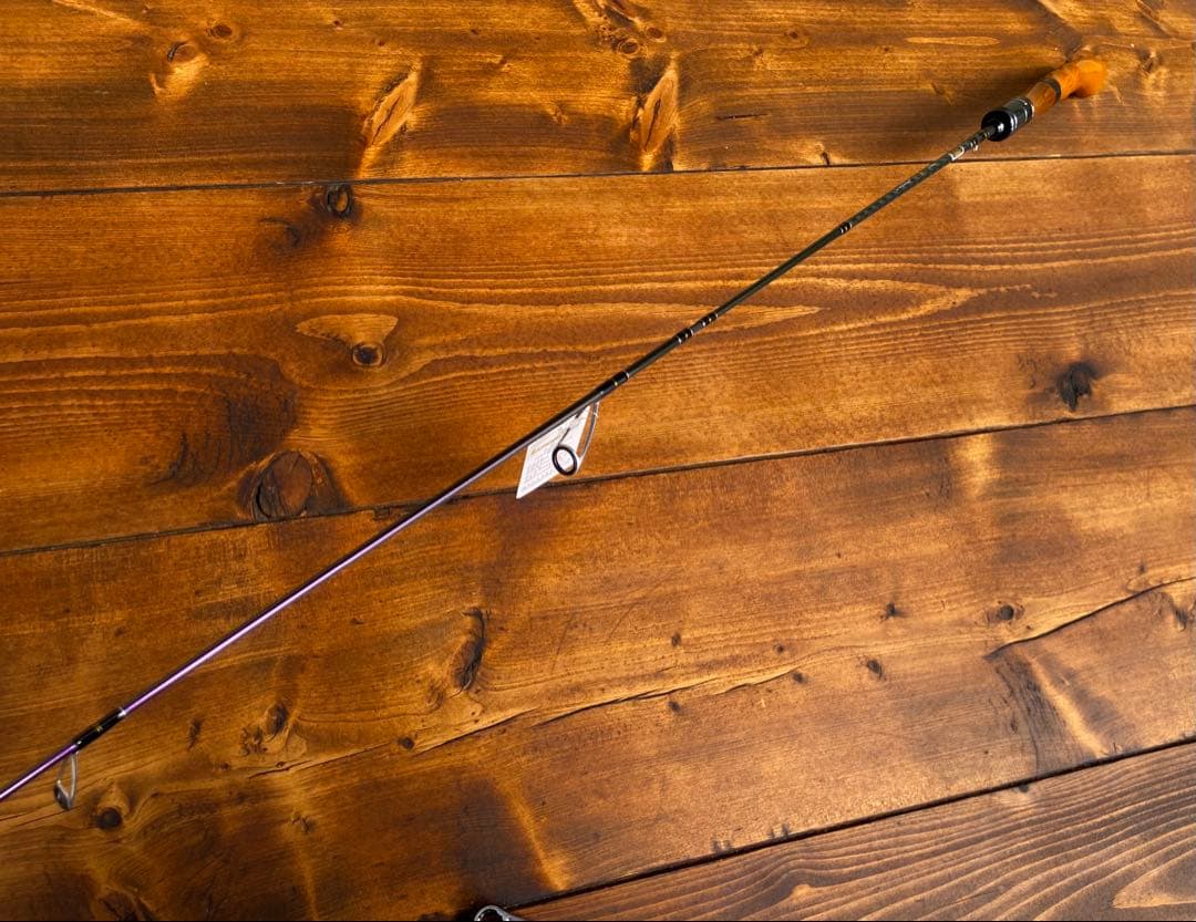 トラウトロッド　スピニングロッド　渓流釣り　ウッドグリップ　　天然木グリップ