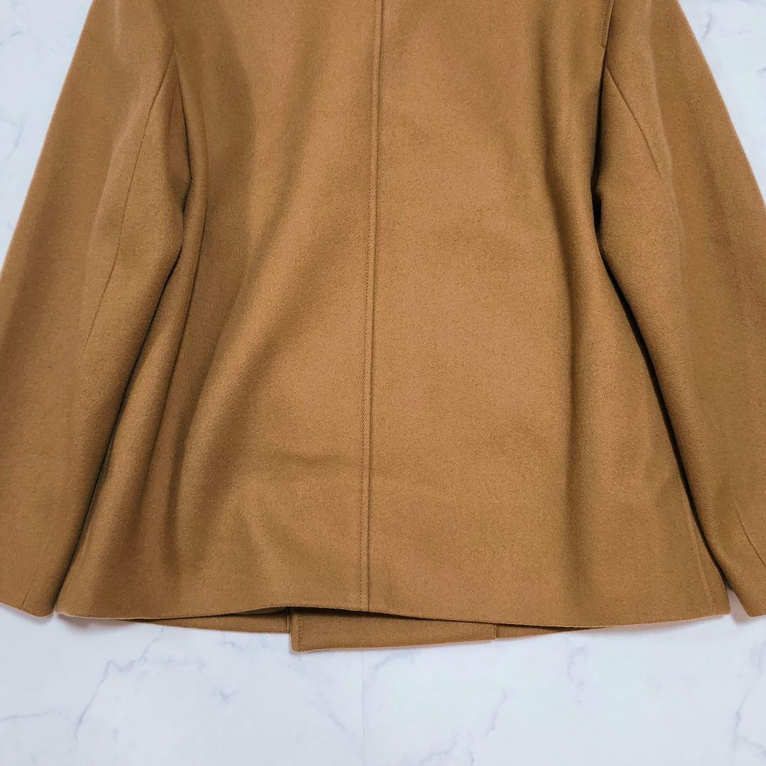 極美品☆ラルディーニ　オーウェン　ウールナイロンソフトメルトンショートコート