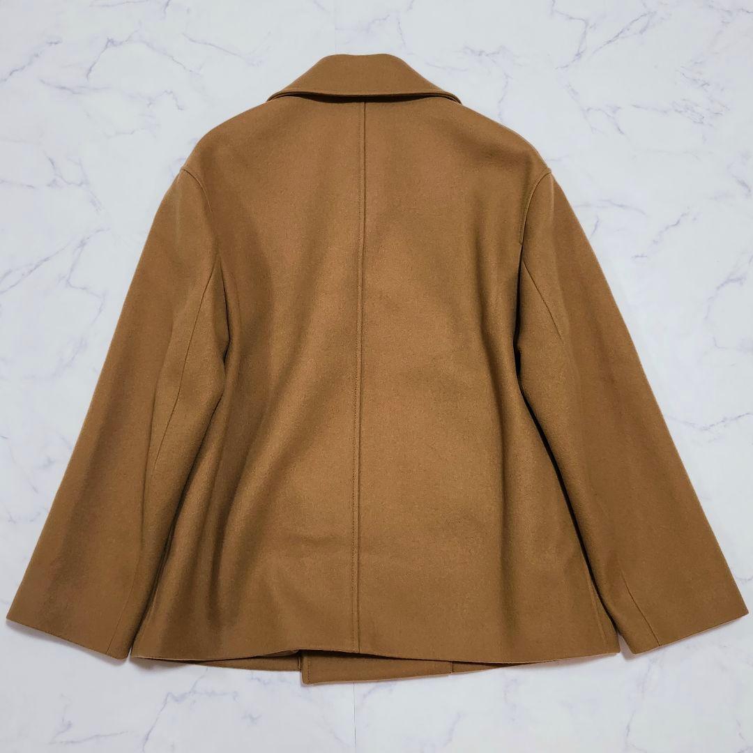 極美品☆ラルディーニ　オーウェン　ウールナイロンソフトメルトンショートコート