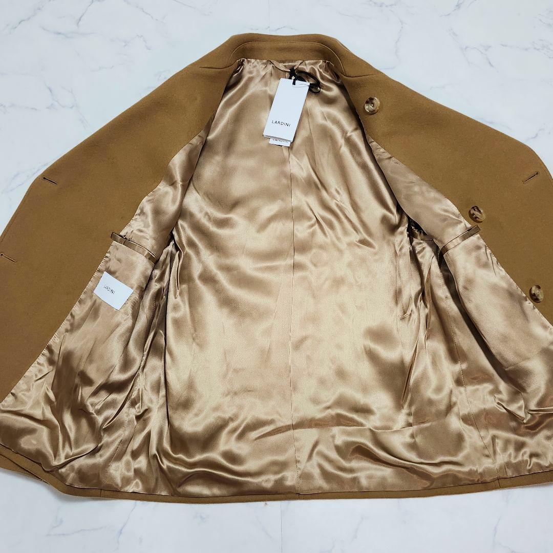 極美品☆ラルディーニ　オーウェン　ウールナイロンソフトメルトンショートコート