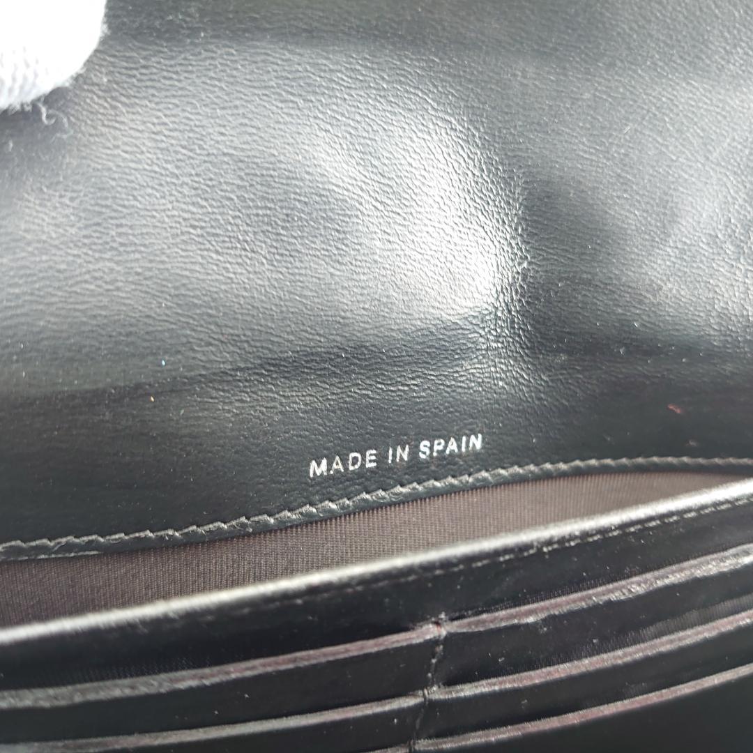 【美品】シャネル　マトラッセ　フラップ長財布　ラムスキン　1208