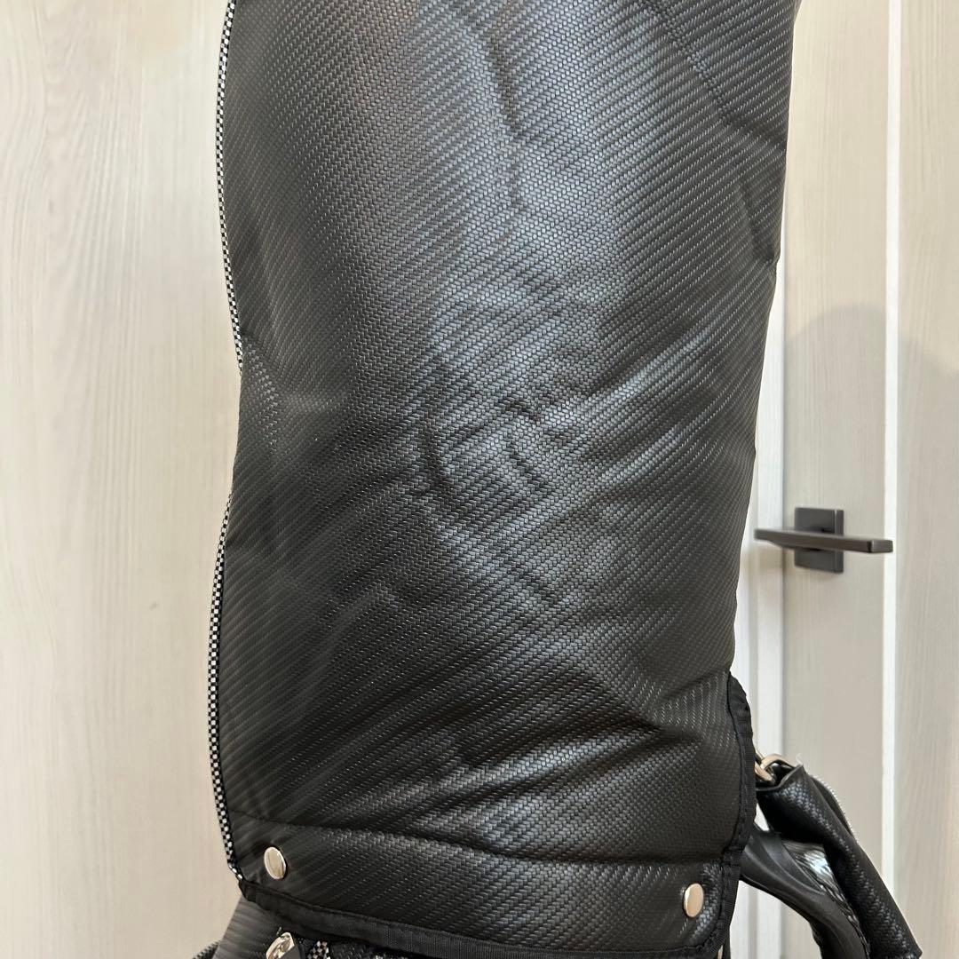 【希少・美品】SINGHA シンハービール　キャディバッグ　ゴルフ　カーボン調