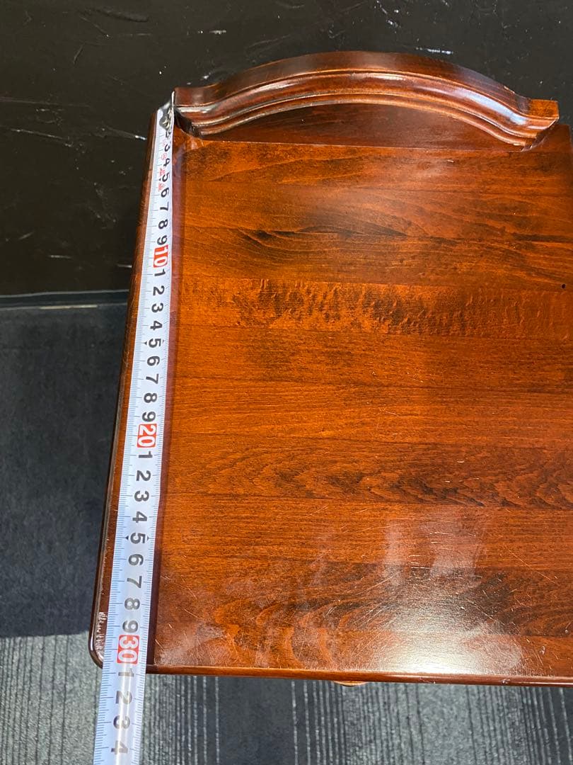 ヴィンテージ マルニ　電話台　花台　木製　レトロ　昭和