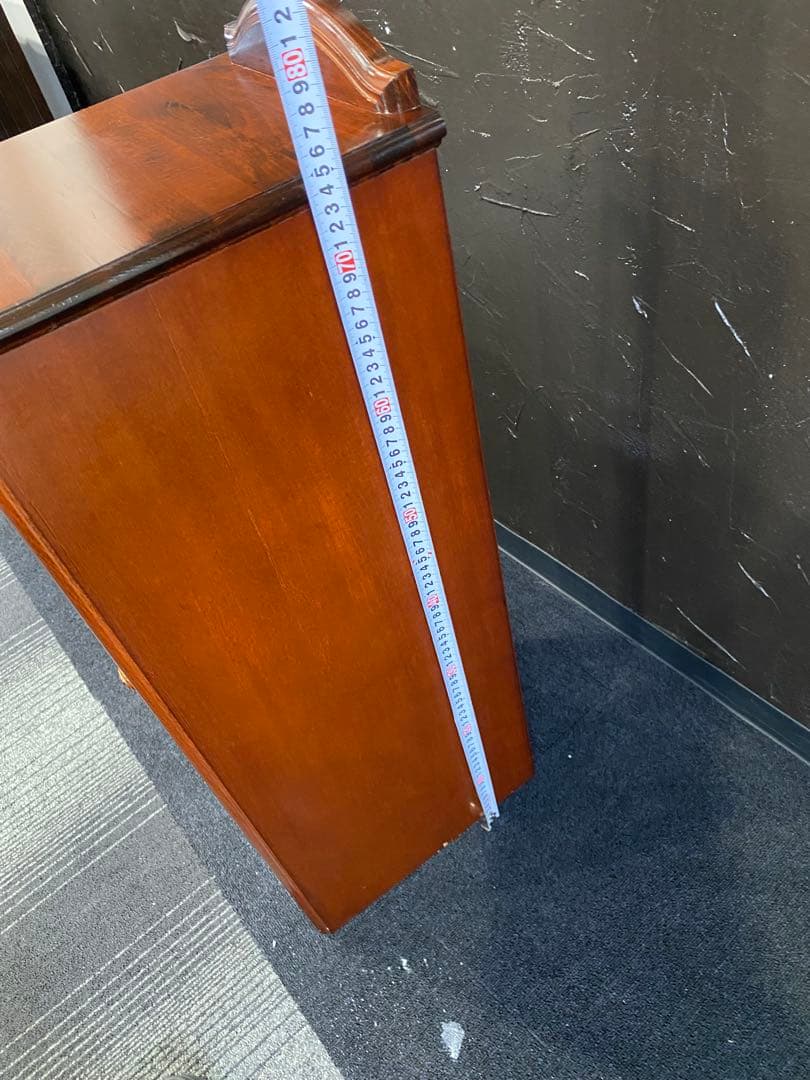 ヴィンテージ マルニ　電話台　花台　木製　レトロ　昭和