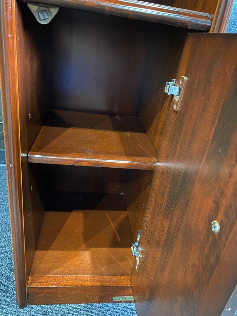 ヴィンテージ マルニ　電話台　花台　木製　レトロ　昭和