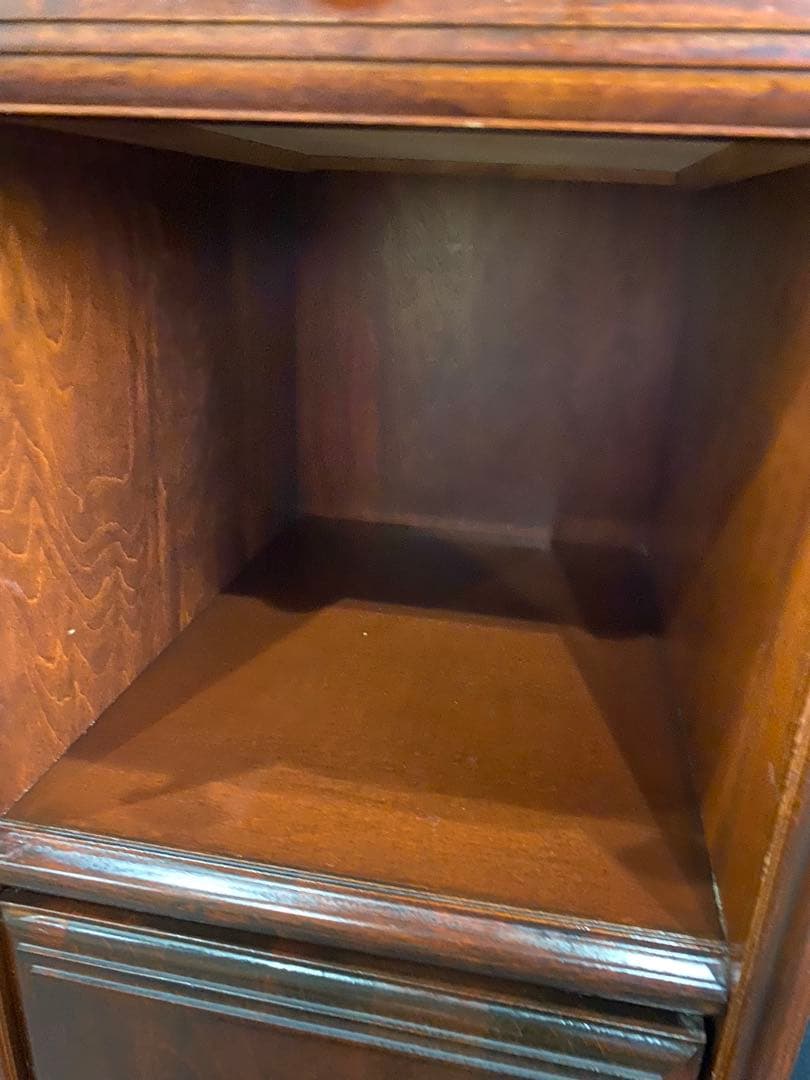 ヴィンテージ マルニ　電話台　花台　木製　レトロ　昭和