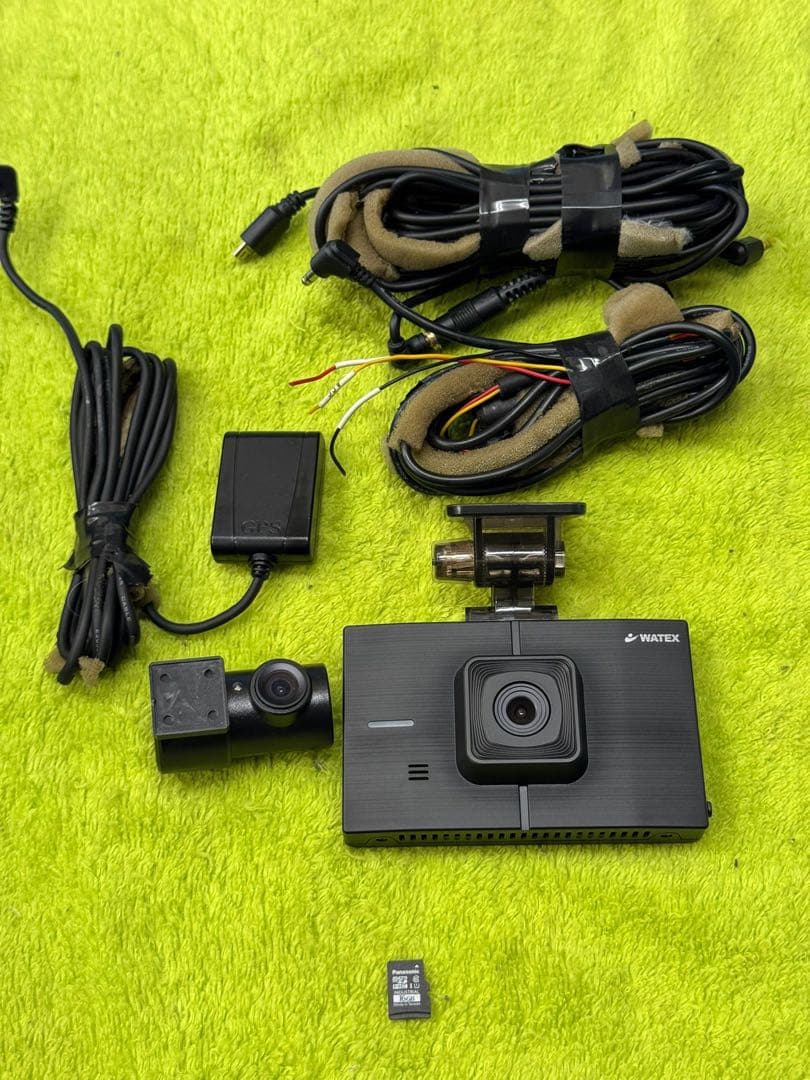WATEX XLDR-LF ドライブレコーダー 前後2カメラ SDカード付き - メルカリ