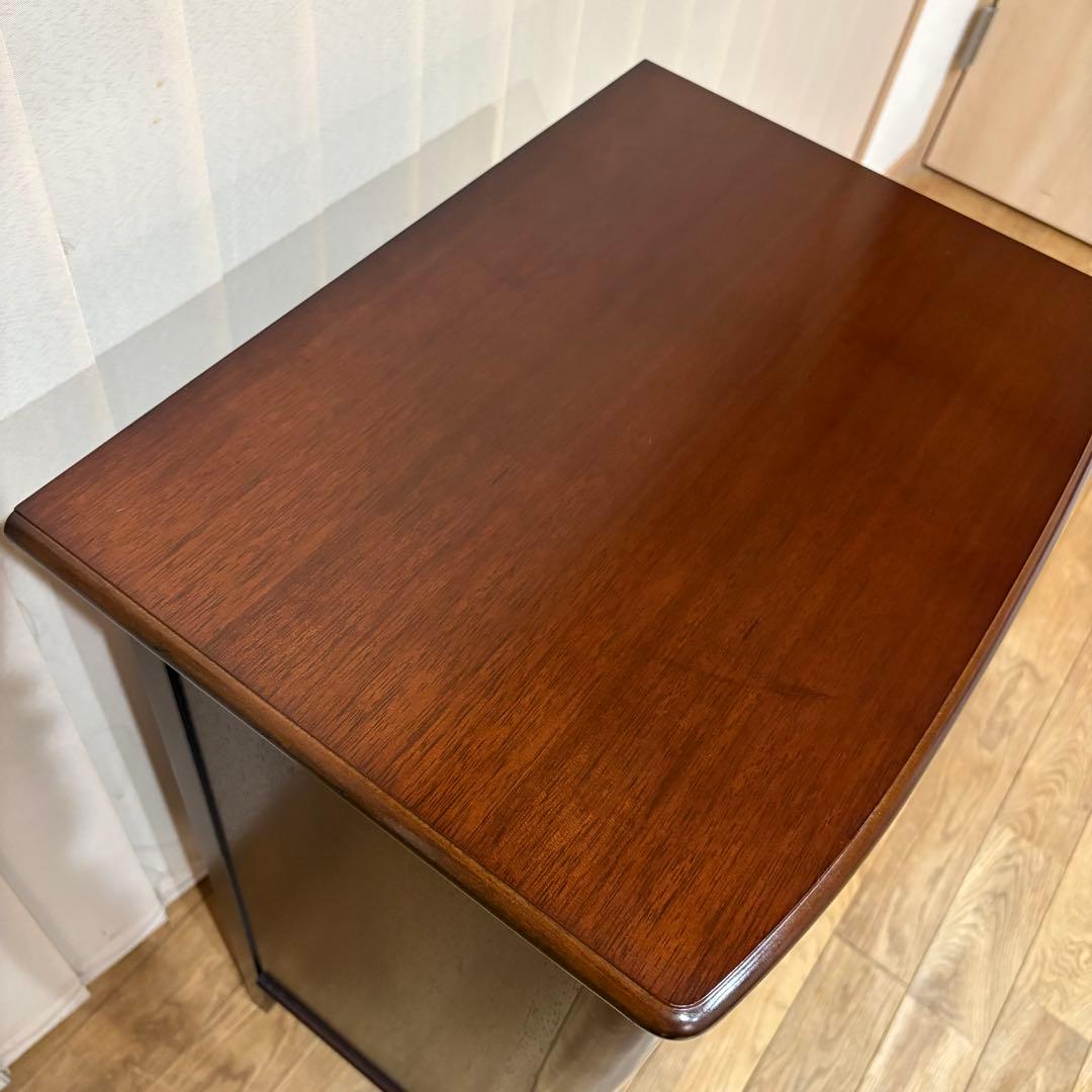 美品 maruni マルニ木工 電話 ベルサイユ 北欧 猫脚 サイド