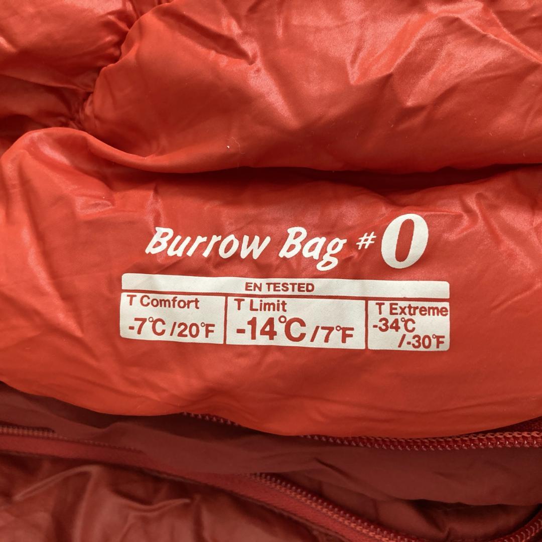 mont-bell バロウバッグ Burrow Bag #0 モンベル 寝袋