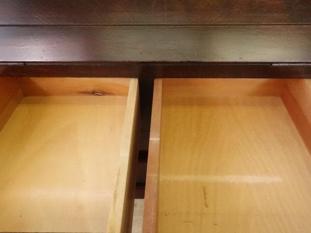 松本民芸家具　座ビューロー　ライティング　引手　座机　 再塗装済　ＵＳＥＤ