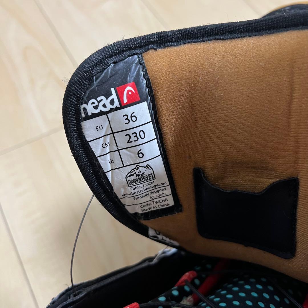 【即日発送】head スノボブーツ　ZORA ゾラ 23.0cm