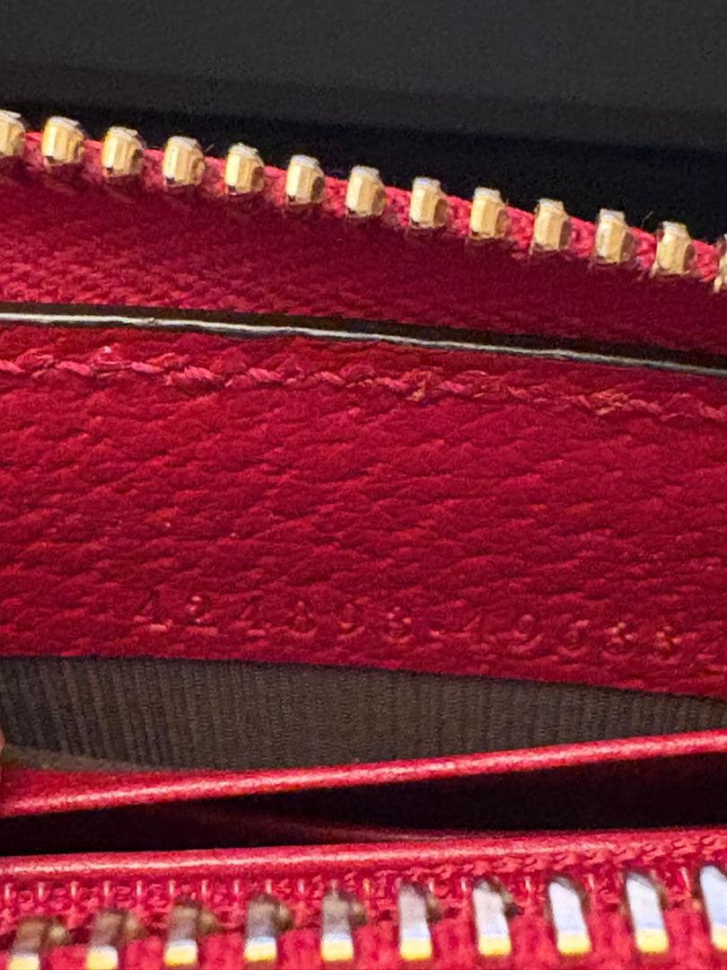 GUCCI 花柄 長財布 キャンバス