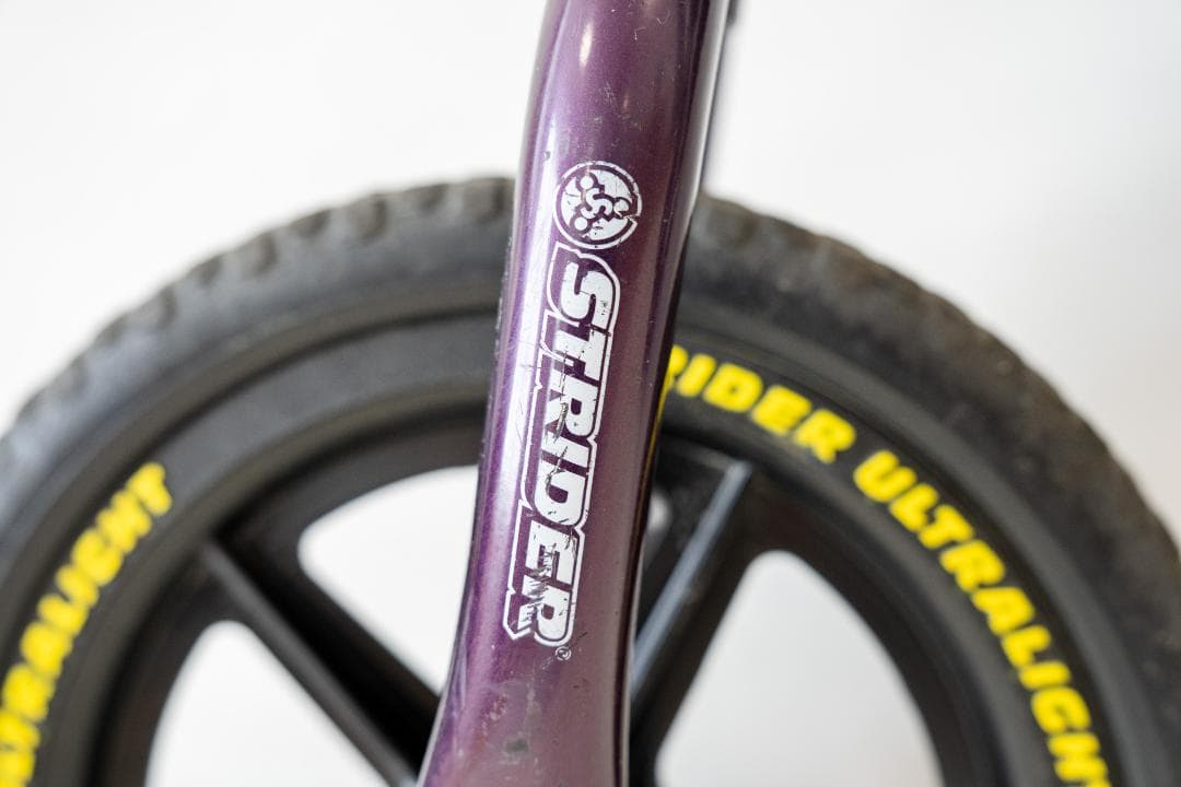 ストライダー プロ パープル ★予備ホイール + 2wayバッグ付★