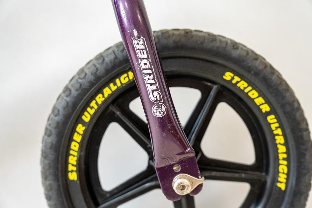 ストライダー プロ パープル ★予備ホイール + 2wayバッグ付★