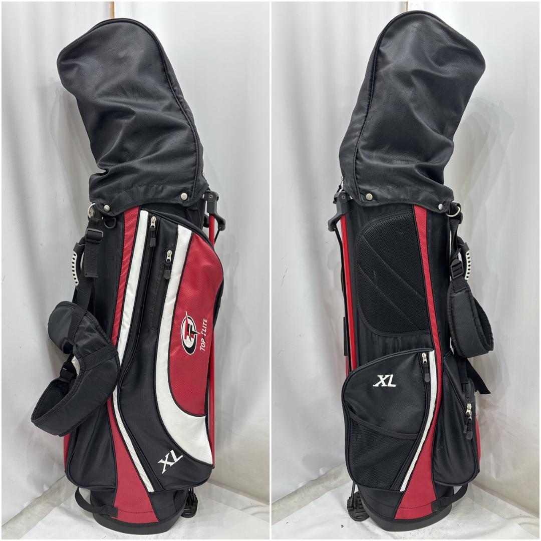 レフティ】メンズ左利き初心者用 トップフライト ゴルフクラブセット W2628