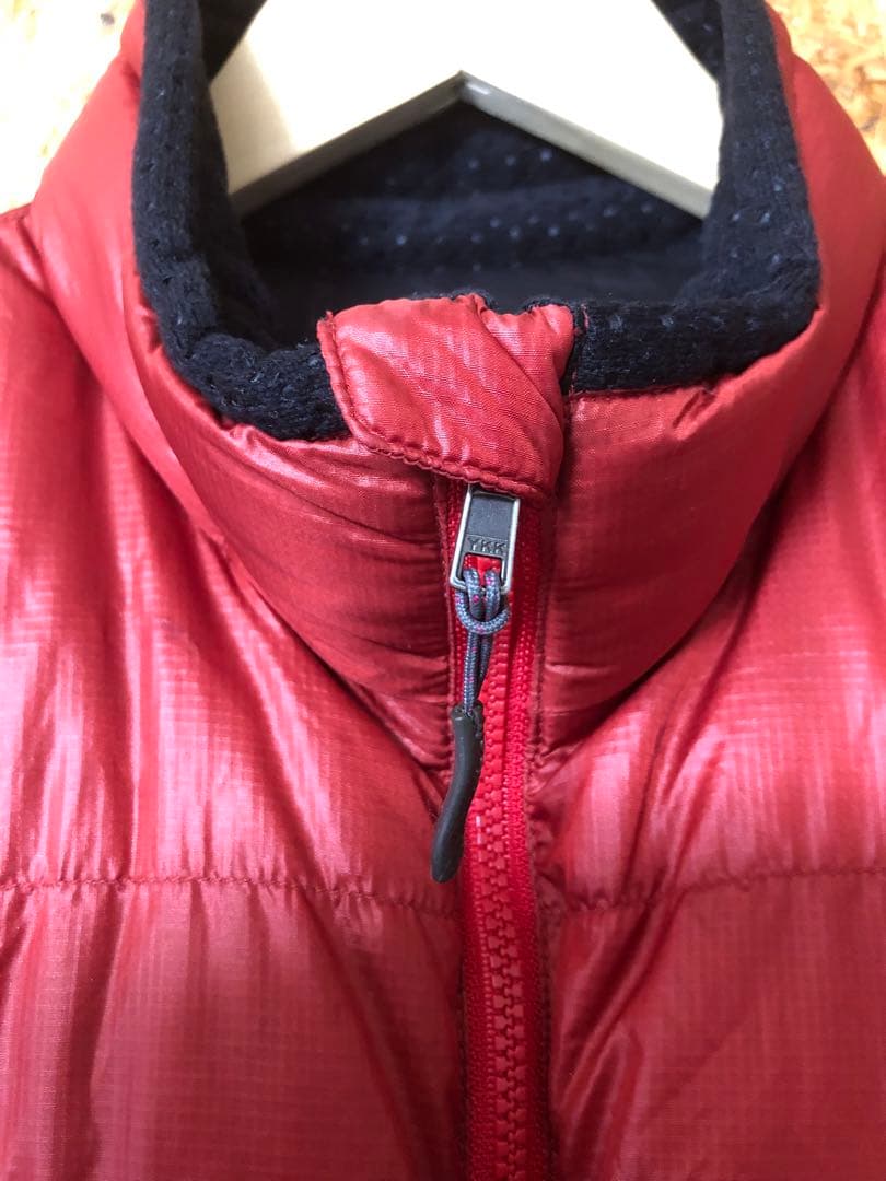 mont-bell モンベル アルパインダウンジャケット M 収納袋付き レッド