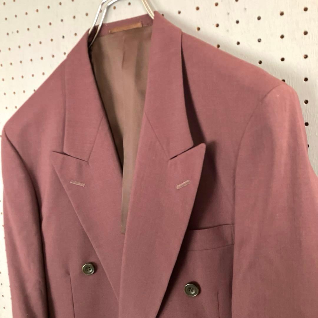 ダブルスーツ ツータック イヴ・サンローラン ネクタイ ダーバン ビジネスシャツ