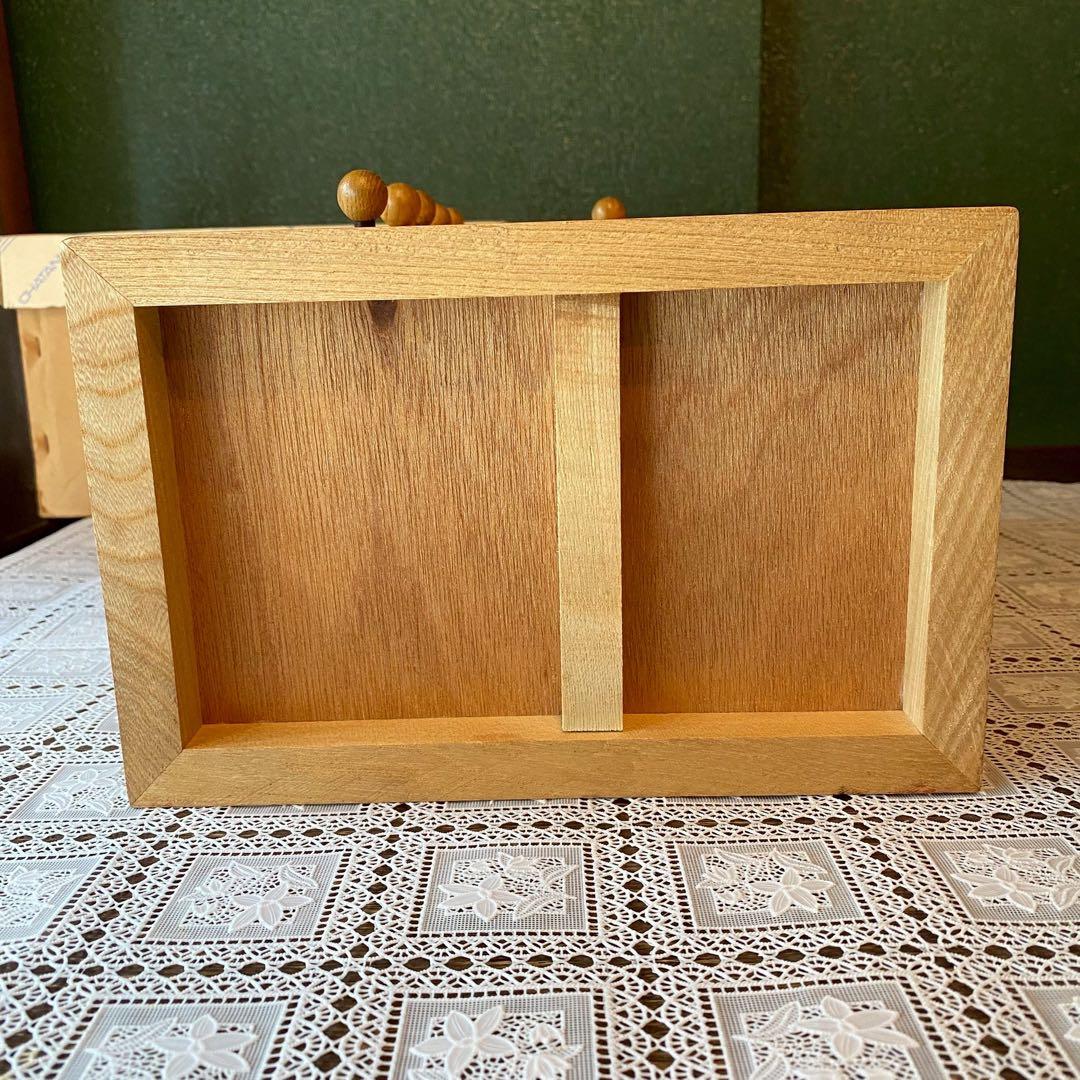 未使用 ジュエリーケース 籐 ラタン インテリア アンティーク 小物入れ