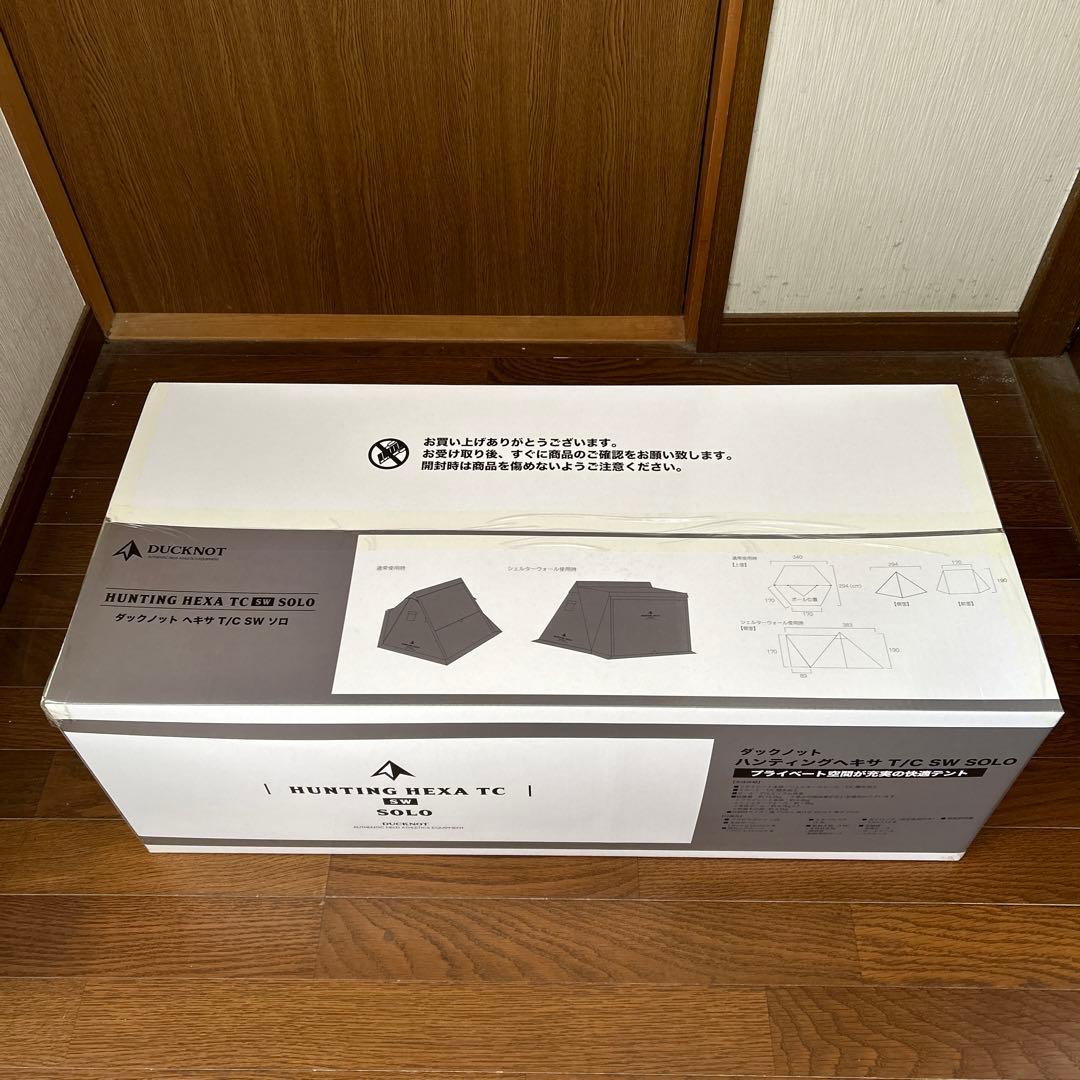 DUCKNOT ハンティングヘキサ T/C SW SOLO オリーブドラブ