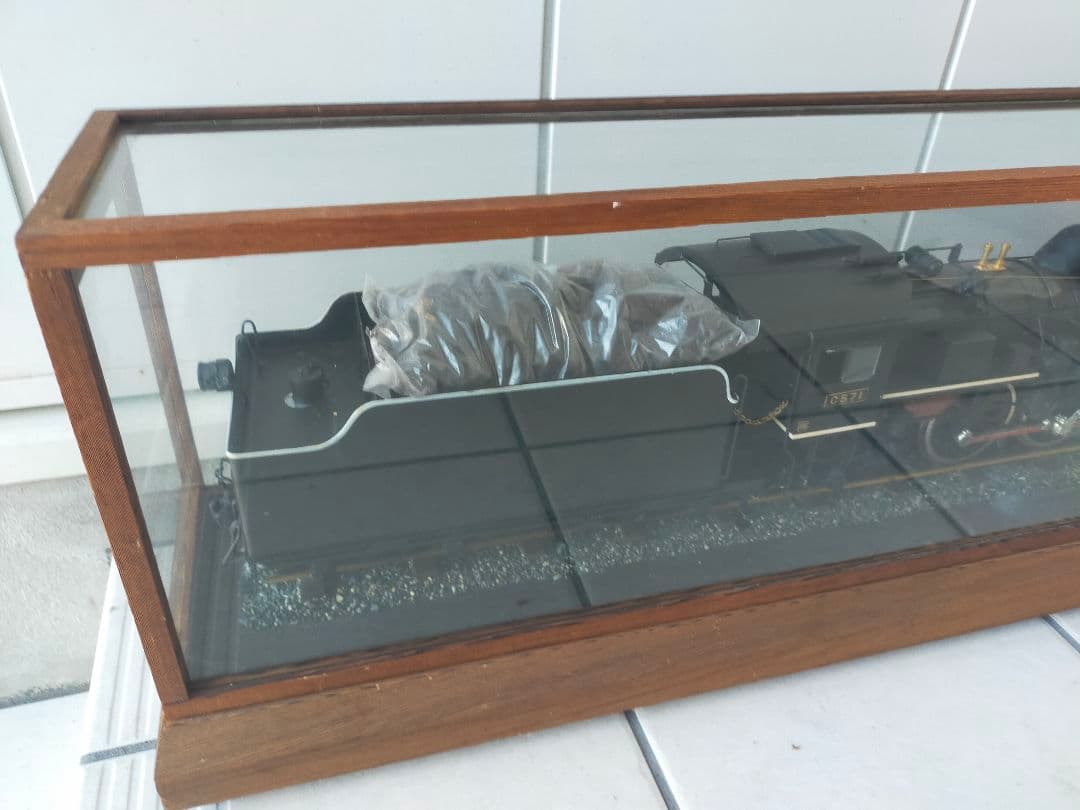 【超希少】C57型 模型機関車 ガラスケース付き