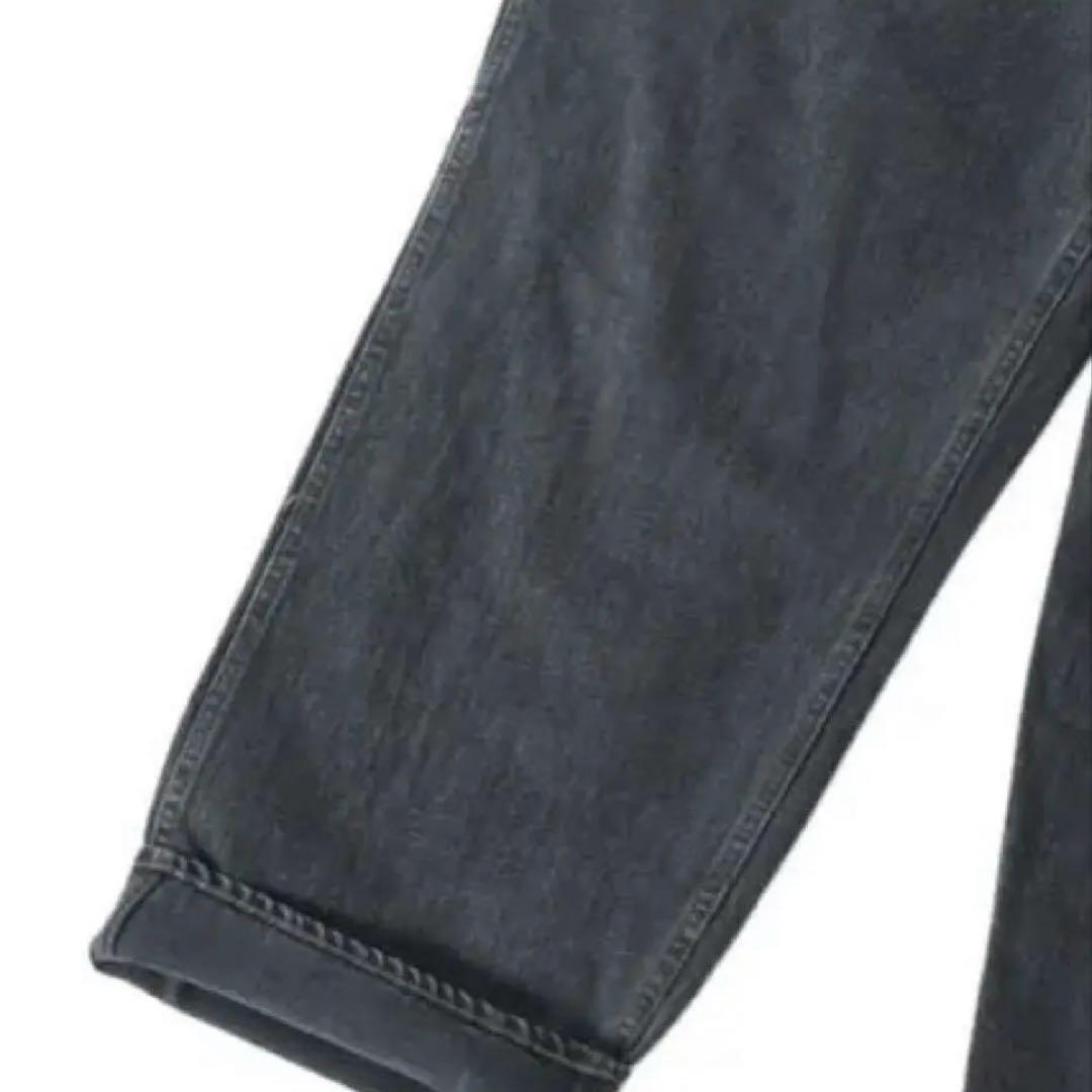 12oz Overall/12オンスオーバーオール　ブラックデニムサロペット