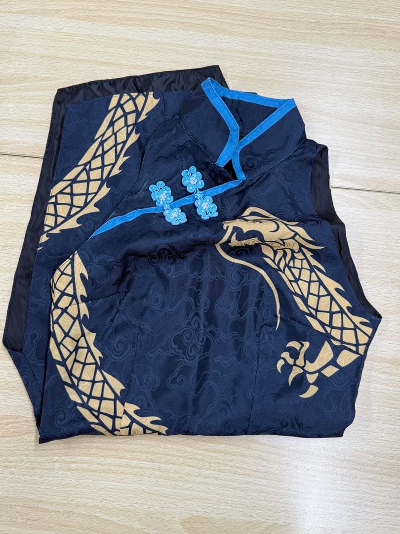 ブルアカ 竜華キサキ コスプレ衣装+ウィッグ