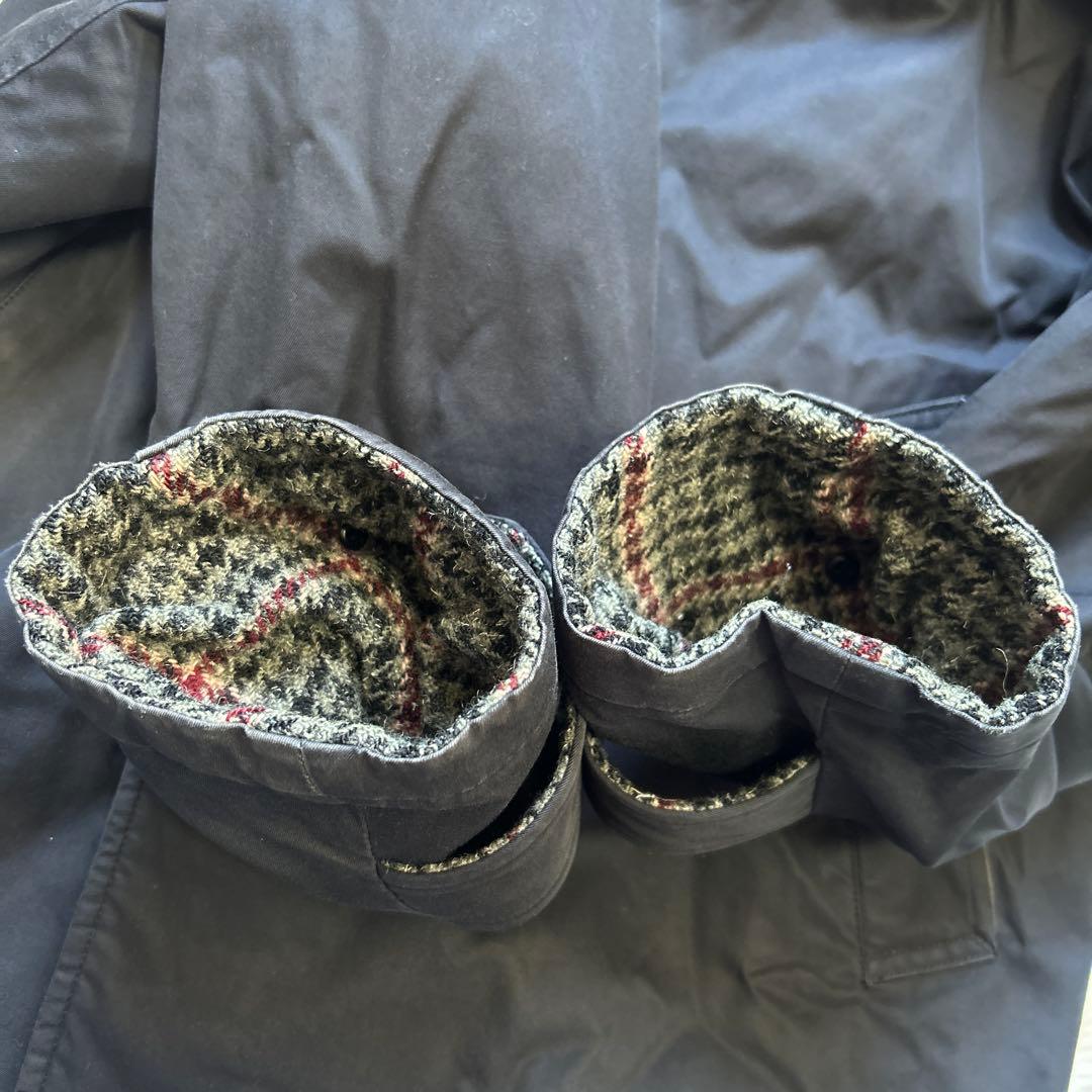 コムデギャルソンオム 03AW田中オム 千鳥格子ウール裏地 ステンカラー