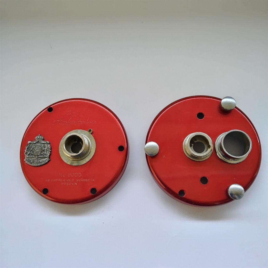 筆記体 4つネジ】 アブ アンバサダー 5000 4 screw model - メルカリ