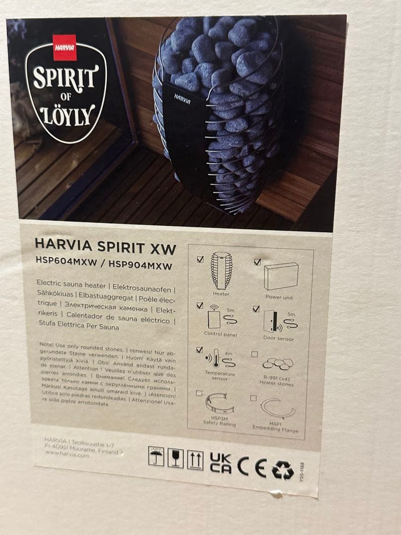 HARVIA SPIRIT6 XW 電気サウナヒーター