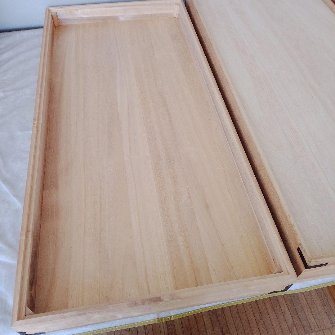 桐箱 衣類収納ケース 二段 日本着物