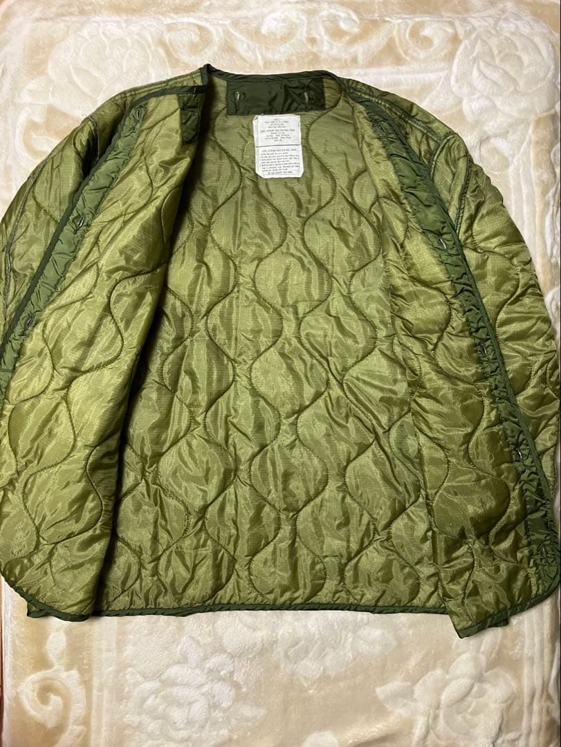 米軍実物　1968年度会計品　M-65 フィッシュテールパーカー　アルミジッパー