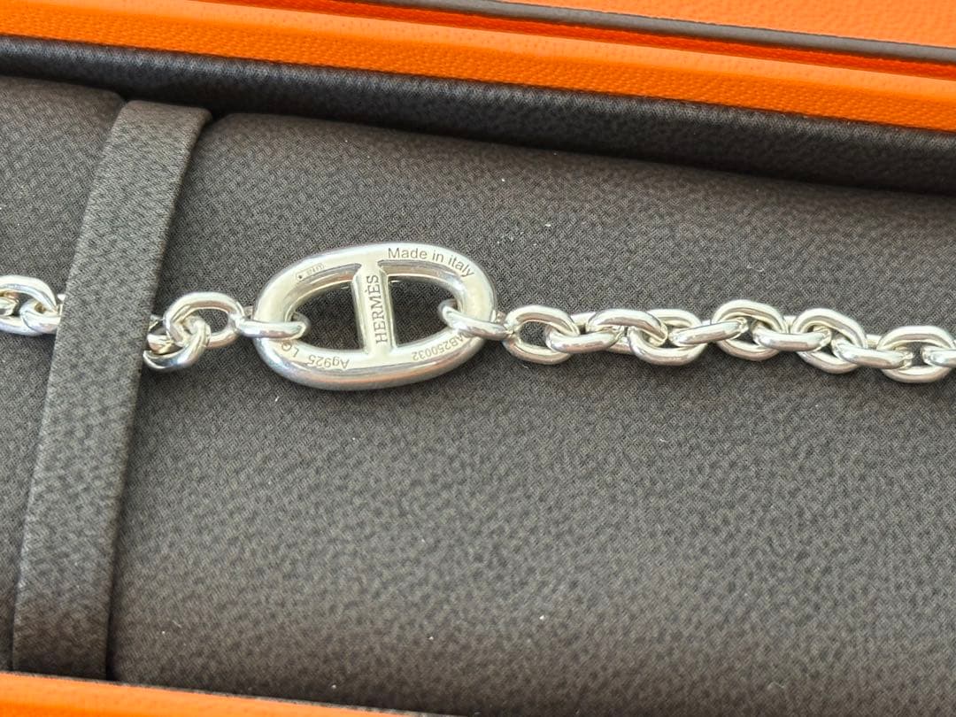 エルメスシェーヌダンクル ファランドール ブレスレット LGサイズ