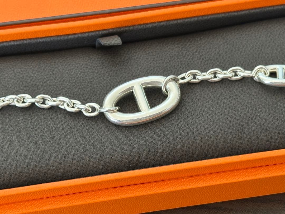 エルメスシェーヌダンクル ファランドール ブレスレット LGサイズ