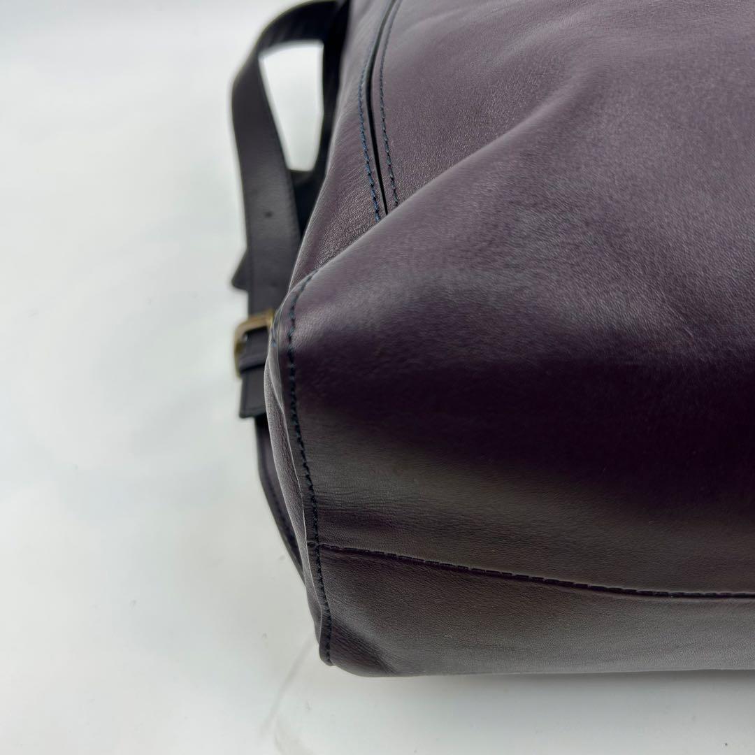 【美品】マザーハウス　ヨゾラ　L トートバッグ　リュック　2way オールレザー