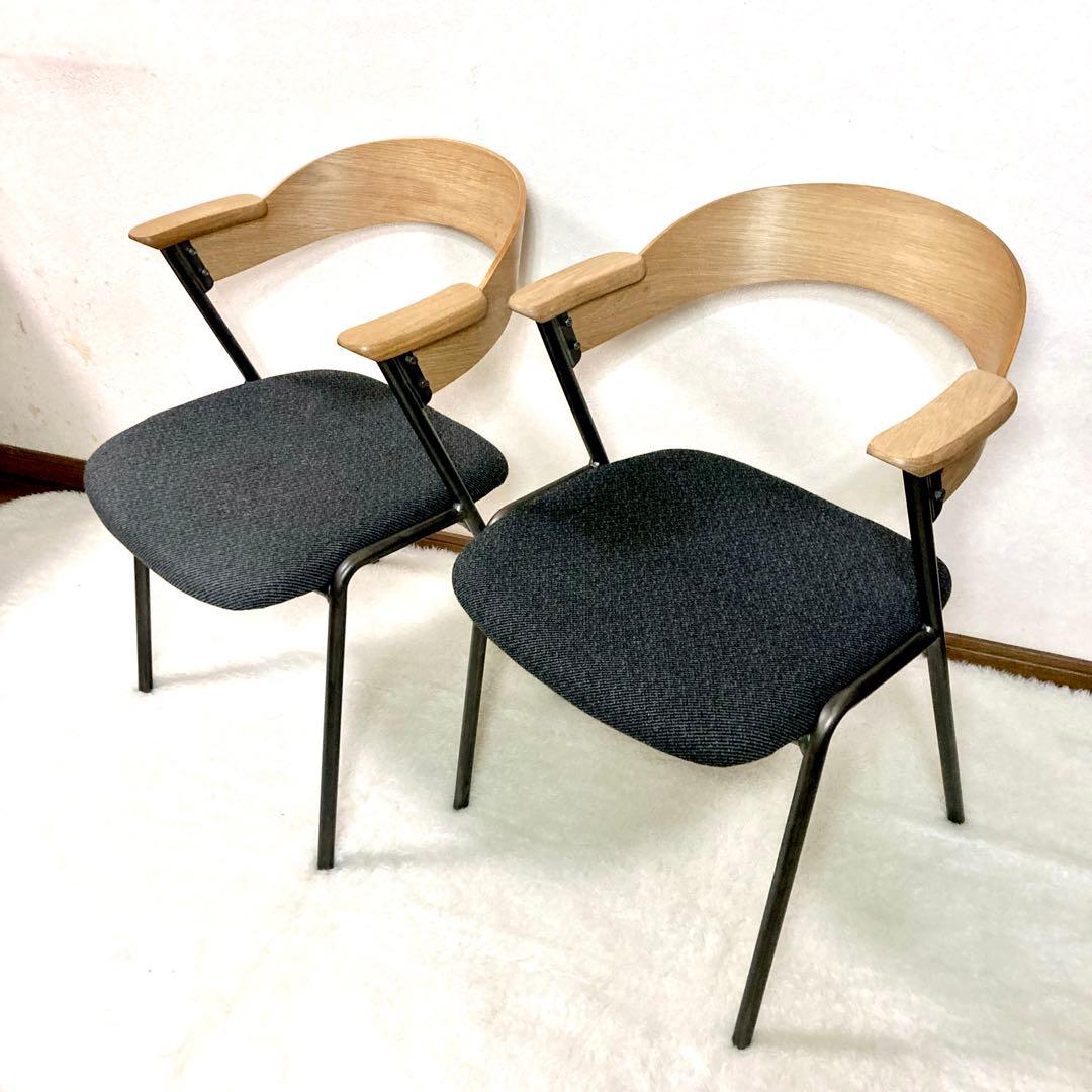 【良品✨】 アデペシュ a.depeche ダニス ショートアームチェア　①